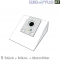 Filterbeutel Europlus H6016 u.a. fr Hoover H7, H32 5 Stk