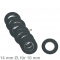 Gummidichtung 10x14mm, 10 Stck