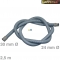 Ablaufschlauch gerade/gerade 24/30mm 2,5m fr Gewerbegerte