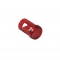 Lampenabdeckung rot Bauknecht 481938118201 C00341776 Original fr Herd