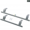 Trgriffsatz silber, Stangenform