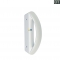 Trgriff wei Zanussi 223628605/6 Original fr Khlschrank Gefrierschrank