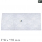 Glasplattenersatz 478x223mm frs Gemsefach