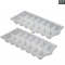 Eiswrfelschale, Eisform Wrfel, 2 Stck
