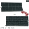 Kohlefilter ZUB880 270x110mm Kppersbusch 539525 Original fr Dunstabzugshaube